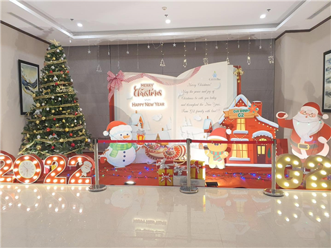 Ảnh Trang Trí Noel Văn Phòng Đông Anh
